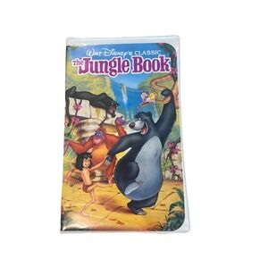 Walt Disney's Classic "The Jungle Book" Black‎ Diamond Collector's VHS tape